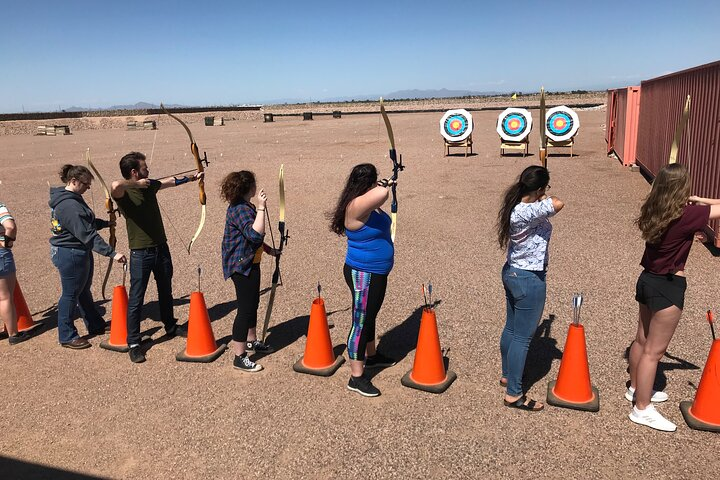 Group Lesson at the range